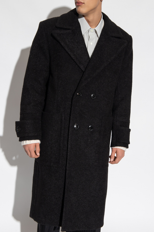 ジャケット・アウター ancellm DOUBLE-BREASTED COAT(BLACK) 36_11b0886c-cae8-47d6-9f1b-